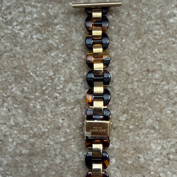 Kate Spade Gold and Brown Watch Band